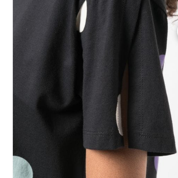 Derek Lam 10 Crosby Polka Dot T-Shirt - Picture 11 of 11